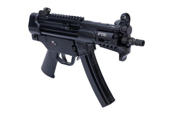 The 9Rs features a drum style rear sight and blade front.